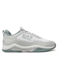 Sneakersy męskie - Sneakersy EA7 Emporio Armani X8X155 XK358 T582 Szary - miniaturka - grafika 1