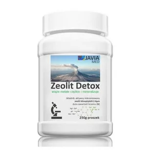 Vega It Zeolit Detox Aktywowany Proszek 250g Detoksykacja Oczyszczanie - Witaminy i minerały Vega It Zeolit Detox Aktywowany Proszek 250g Detoksykacja Oczyszczanie - Witaminy i minerały - miniaturka - grafika 1