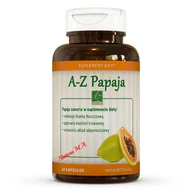 Odchudzanie i oczyszczanie - A-Z Medica A-Z Papaja x 60 kaps - miniaturka - grafika 1