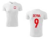 Koszulki sportowe męskie - Treningowa Koszulka POLSKA DEYNA 9 - miniaturka - grafika 1