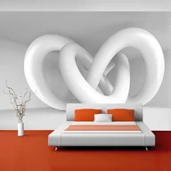 Fototapety - Fototapeta samoprzylepna - Biały splot (rozmiar 98x70) - miniaturka - grafika 1