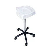 Meble fryzjerskie - Ceriotti Duty, pomocnik fryzjerski, przezroczysty - miniaturka - grafika 1