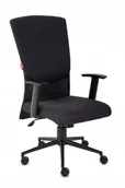 Fotele i krzesła biurowe - Fotel Biurowy Krzesło Grospol Basic Grafit - miniaturka - grafika 1