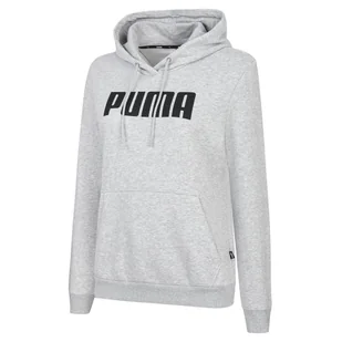 Bluza z kapturem damska Puma ESS FL szara 84719703-XS - Bluzy damskie - miniaturka - grafika 1