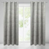 Zasłony - Eurofirany Zasłona Karina 1 140x250 Stalowa ex-zas-karina-1-sta-140x250-przel - miniaturka - grafika 1