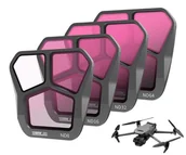 Akcesoria do drona - Filtry dron DJI Mavic 3 Pro ND 8/16/32/64 4szt - miniaturka - grafika 1