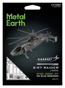 Metal Earth, Śmigłowiec Sikorsky S-97 Raider Model do składania. - Modele do sklejania - miniaturka - grafika 1