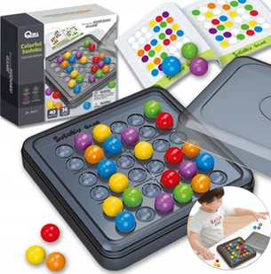 Gra logiczna sudoku kolorowe kulki - Gry planszowe - miniaturka - grafika 1