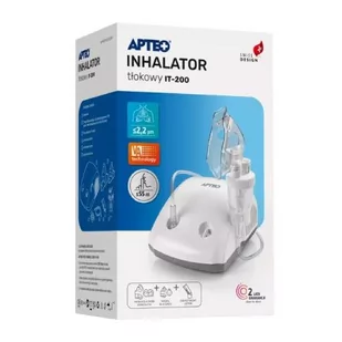 SYNOPTIS PHARMA Inhalator tłokowy IT-200 APTEO - Inhalatory i akcesoria - miniaturka - grafika 1