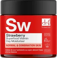 Kremy do twarzy - Krem witaminowy nawilżający na dzień Dr. Botanicals SuperFood Strawberry 60 ml (5060881920007) - miniaturka - grafika 1