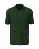 Koszulki męskie - Koszulka męska polo T-shirt bawełniany Polówka Stedman Lux ST9060 Green XL - miniaturka - grafika 1