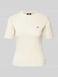 T-shirt z naszywką z logo model ‘MARYSVILLE’ - Koszulki i topy damskie - miniaturka - grafika 1