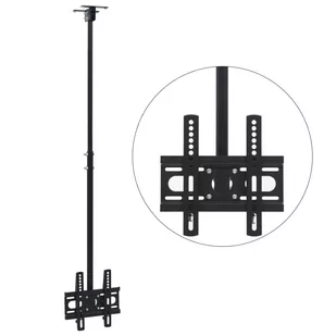 vidaXL Uchwyt sufitowy na telewizor, 23"-42", regulowana wysokość vidaXL - Uchwyty do telewizora - miniaturka - grafika 1