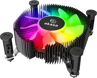 Chłodzenie CPU Akasa Akasa Vegas Chroma iLG CPU-Khler Intel LGA 1700, ARGB AK-CC6615BP01 - Chłodzenie procesora - miniaturka - grafika 1