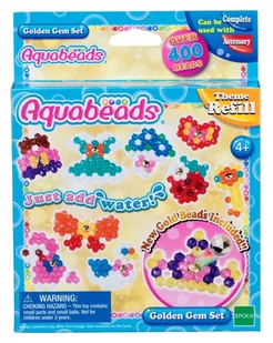 Epoch Aquabeads 31048 Zestaw ze złotym klejnocikiem ŁÓDŹ 31048 - Zabawki kreatywne - miniaturka - grafika 1