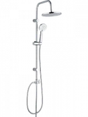 Zestawy prysznicowe - LAVEO PLL 20OX LESTE Kolumna natryskowa Długość drążka: 950 mm Wysokość: 1000 mm Szerokość: 225 mm Głębokość: 440 mm Wymiar słuchawki: ? 100 mm Długość węża: 1500 mm Wykończenie: chrom - miniaturka - grafika 1