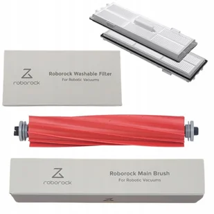 RoboRock S7 / S7 maxV / S7 Plus Zestaw - Szczotka rolka filtry - ORYGINALNY - Akcesoria do robotów sprzątających - miniaturka - grafika 1