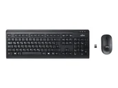 Myszki - Fujitsu LX410 klawiatura Dołączona myszka RF Wireless QWERTY Angielski Czarny S26381-K410-L402 - miniaturka - grafika 1