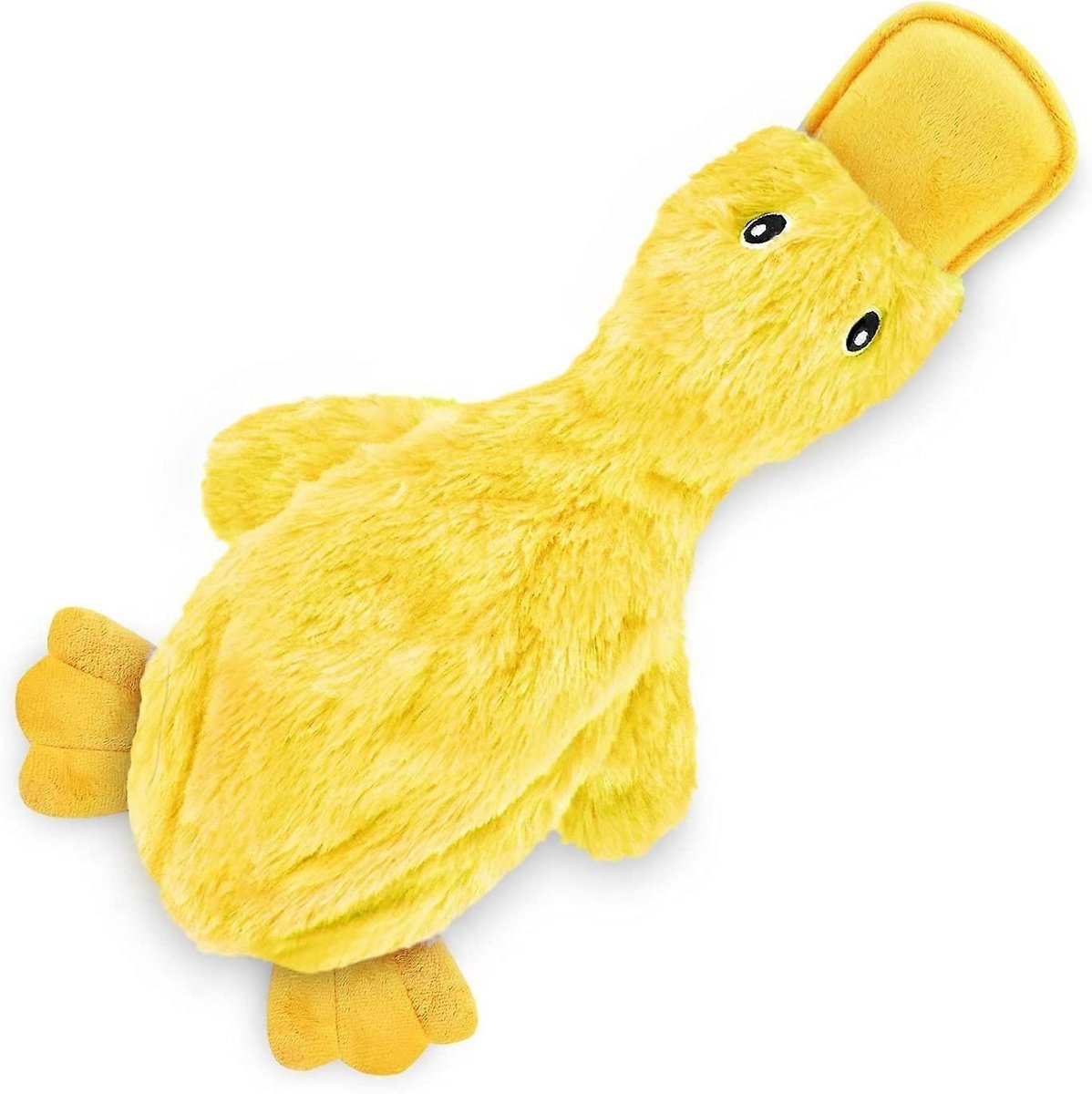 Najlepsza zabawka dla zwierząt domowych Crinkle Dog Toy, słodka kaczuszka bez wypełnienia z miękką piszczałką