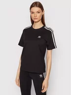 Koszulki sportowe damskie - Adidas T-Shirt HF7533 Czarny Regular Fit - miniaturka - grafika 1