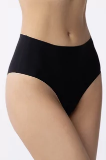 Majtki damskie - Julimex Brasil panty Maxi Majtki brazyliany, czarny - grafika 1