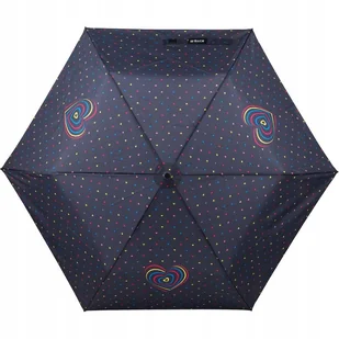 PARASOLKA SKŁADANA DLA DZIEWCZYNKI Z SERDUSZKIEM PARASOL DZIECIĘCY KITE - Parasole - miniaturka - grafika 1