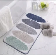 Dywaniki łazienkowe - Dywanik łazienkowy, Antypoślizgowa Mata łazienkowa 50x80 cm - miniaturka - grafika 1