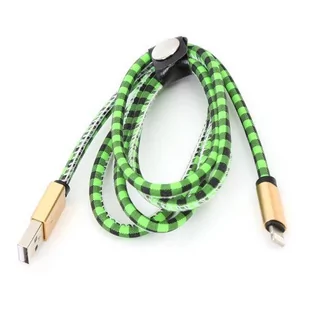Kabel USB Platinet USB A Lightning M/M 1m Zielony - Kable USB - miniaturka - grafika 2
