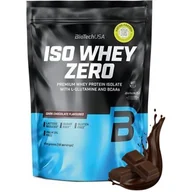Odżywki białkowe - Odżywka białkowa BIOTECH Iso Whey Zero Ciemna czekolada (454 g) Bez cukru - miniaturka - grafika 1