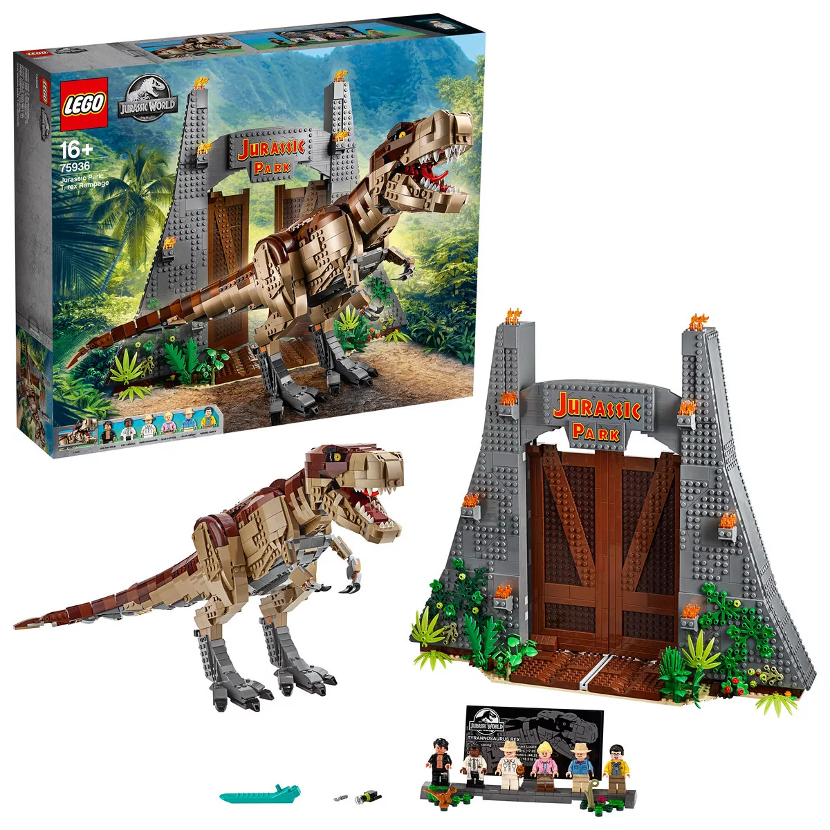 LEGO Jurassic Worls Park Jurarski Atak Tyranozaura 75936