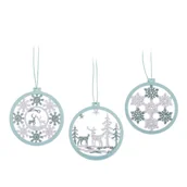 Ozdoby bożonarodzeniowe - Ozdoby świąteczne zestaw 6 szt. – Casa Selección - miniaturka - grafika 1