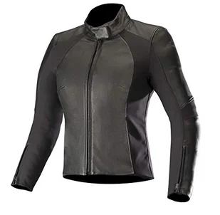 Kurtka motocyklowa Alpinestars Vika V2 Womens Leather Jacket czarna, 40 - Odzież motocyklowa - miniaturka - grafika 1