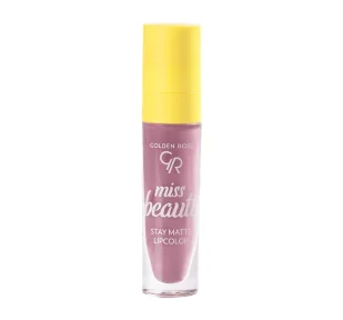Golden Rose Miss Beauty - Stay Matte Lipcolor - Płynna pomadka do ust - 5,5 ml - 04 Candy Love - Szminki - miniaturka - grafika 1