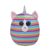Ty Squish-a-Boos Heather tęczowy kot 22cm - - Maskotki i pluszaki - miniaturka - grafika 1
