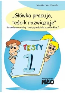 Niko Główka pracuje teścik rozwiązuje - Monika Kozikowska - Podręczniki dla szkół podstawowych - miniaturka - grafika 2