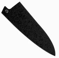Akcesoria do noży - Mcusta Zanmai Dreweniana Saya Black ochraniacz na nóż do obierania 9 cm - miniaturka - grafika 1