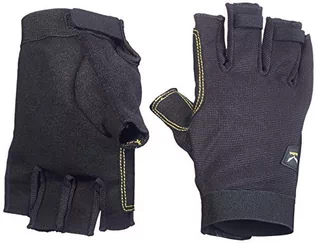 Rękawiczki - Salewa Rękawiczki unisex Via Ferrata Dst Gloves, czarne, L EU - grafika 1