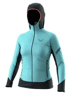 Kurtki i kamizelki sportowe damskie - DYNAFIT Kurtka funkcyjna "Mezzalama" w kolorze turkusowym - miniaturka - grafika 1
