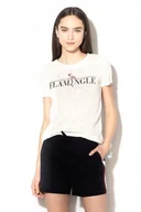 Bluzki damskie - ONLY BLUZKA DAMSKA BIAŁA ZE ZDOBIENIAMI M JSK - miniaturka - grafika 1