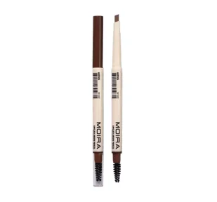 MOIRA PRECYZYJNA KREDKA DO BRWI Z GRZEBYCZKIEM 05 MEDIUM BROWN - Akcesoria i kosmetyki do stylizacji brwi - miniaturka - grafika 1