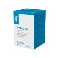 Witaminy i minerały - ForMEDS F-MAG B6 60 porcji 302 - miniaturka - grafika 1
