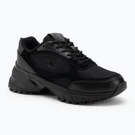 Sport OUTLET - Buty damskie Calvin Klein YW0YW01994 Hike Runner Mesh Mix triple black WYSYŁKA W 24H 30 DNI NA ZWROT - miniaturka - grafika 1