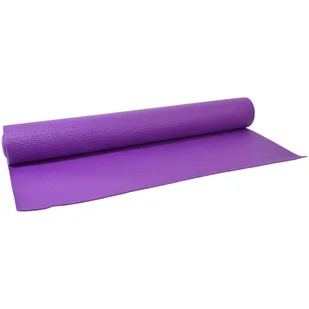 Mata do jogi EB FIT antypoślizgowa 170x60x3mm fioletowa 581410 - Maty do jogi - miniaturka - grafika 1