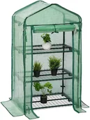 Szklarnie ogrodowe - Mini Szklarnia Regał Balkonowy Foliowy 3 Półki Xl - miniaturka - grafika 1