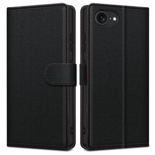 Etui TECH-PROTECT Wallet RS do Apple iPhone 16E Czarno-czerwony - Etui i futerały do telefonów - miniaturka - grafika 1