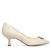 Czółenka - Czółenka Tamaris 1-22400-46 Kremowy - miniaturka - grafika 1