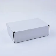 Pudełka i szkatułki - Karton wykrojnikowy 80x80x40mm, biały - miniaturka - grafika 1