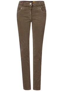 Cecil Damskie spodnie B375747 Casual, Pine bark Brown, W33/L30, Pine Bark Brown, 33W / 30L - Spodnie damskie - miniaturka - grafika 1