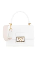 Torebki damskie - Love Moschino JC4328PP0IKS0100, Torba Ręczna Damska, Biały, Biały - miniaturka - grafika 1