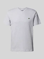 Koszulki męskie - T-shirt z wyhaftowanym logo model ‘Basic’ - miniaturka - grafika 1